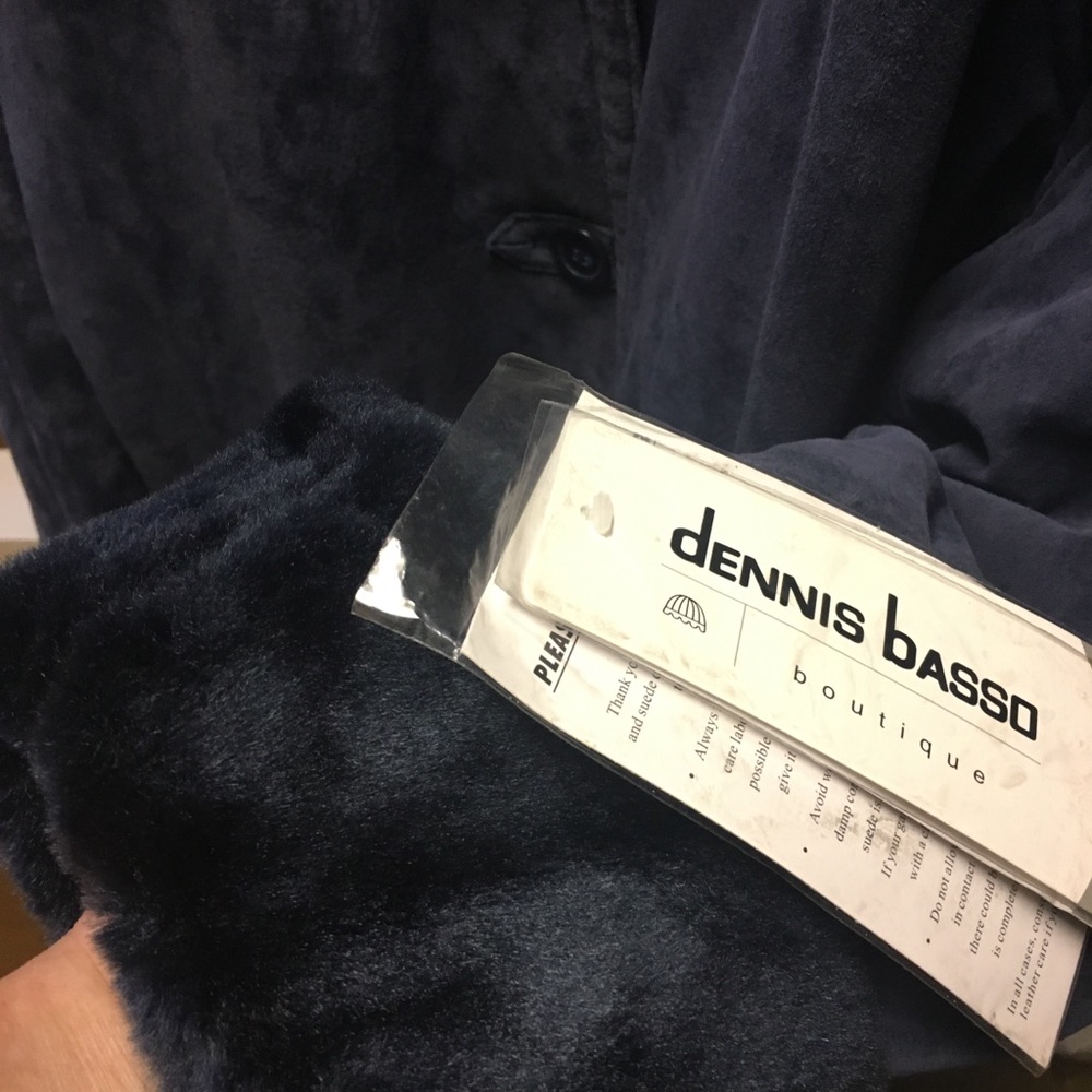 Suede & Faux Fur Coat